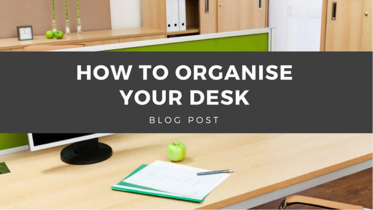 How to Organise Your Desk | Interia